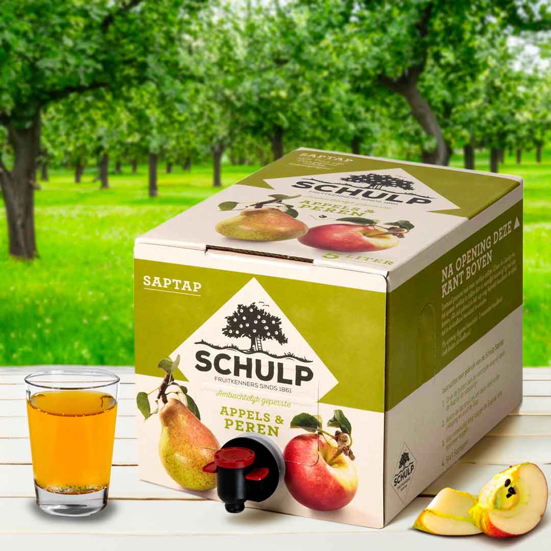 Saptap appel en peren sap (5L)